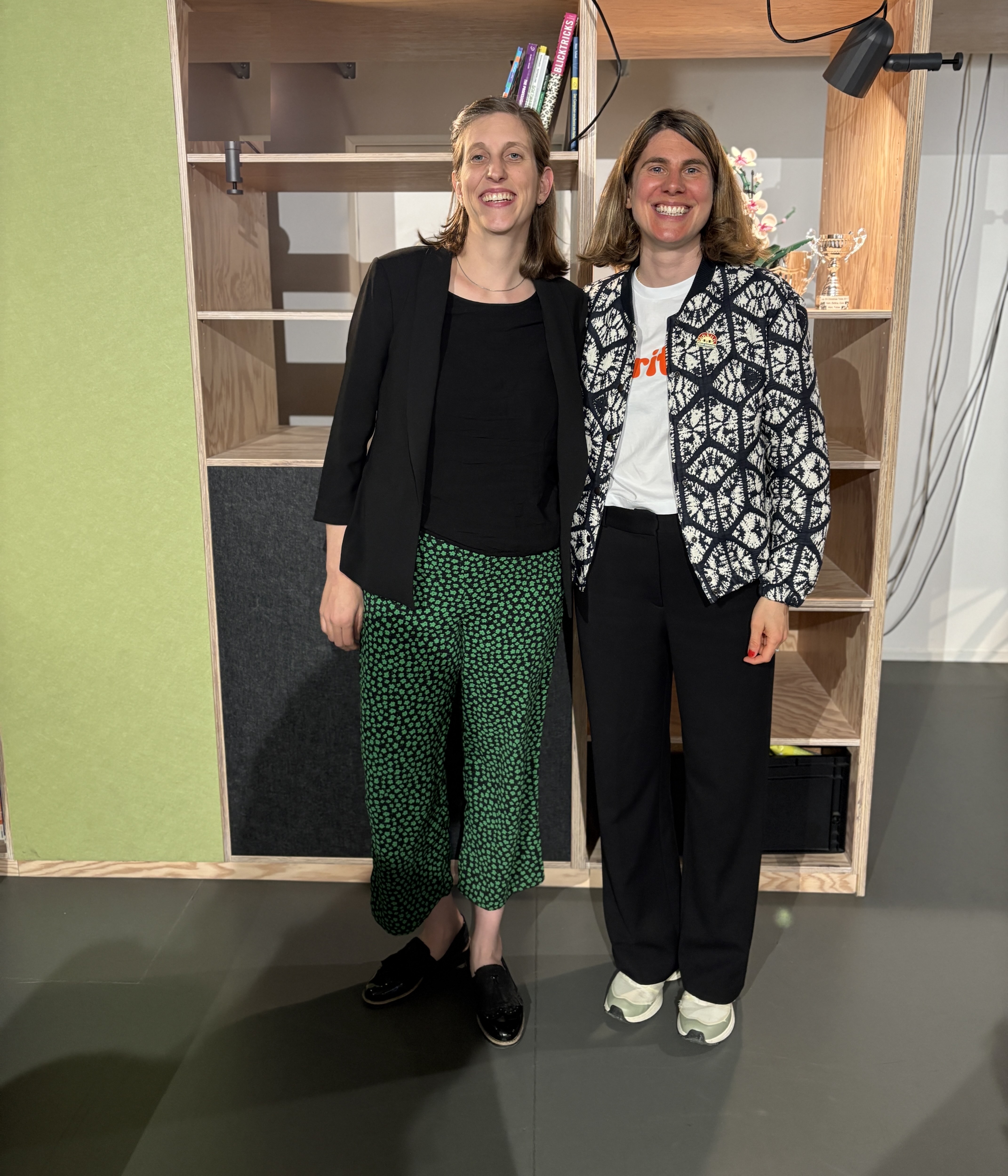 Isaline Mülhauser and Corina Burri, organizers of SEOnerdSwitzerland